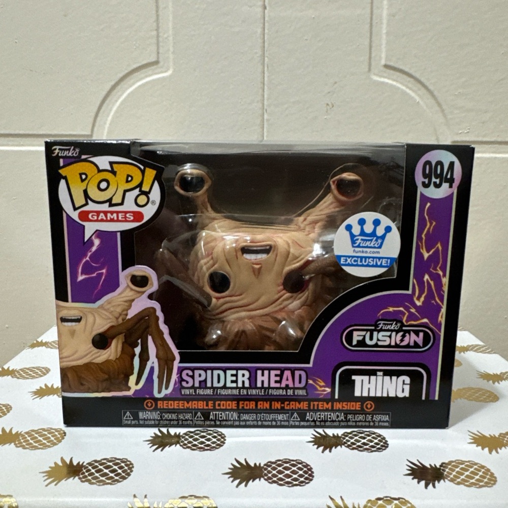 Funko Pop Games Thing Figure - Brown and Purple